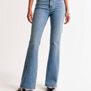 Abercrombie & Fitch Light Blue Flare Jeans